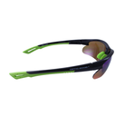 Optic Edge® Fireball Matte Black/Blue,Glossy Black/Blue,Glossy Black/Purple,Glossy Black/Orange,Glossy Black/Green,Silver/Orange Sport Wraps