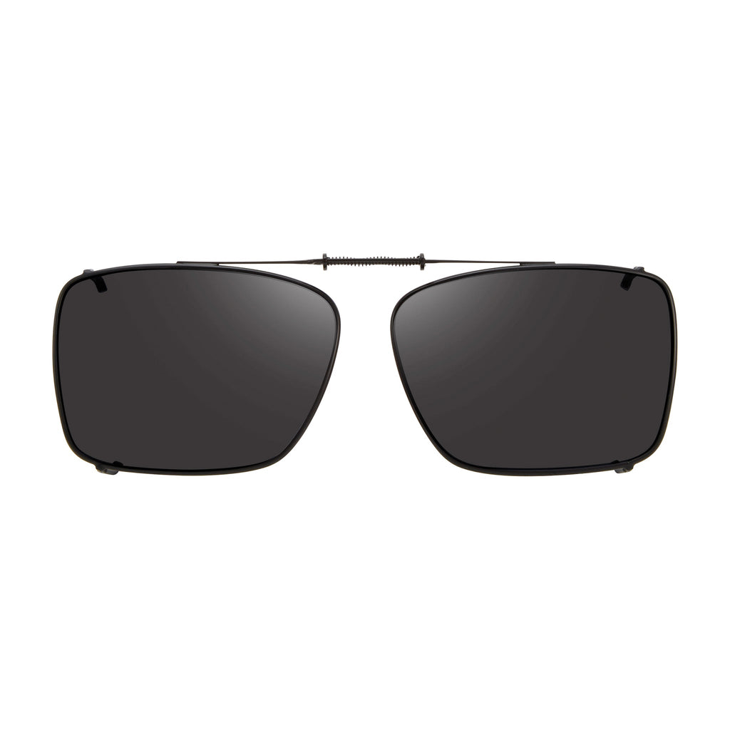 Polarized Clips High Rectangle (HIP) 52mm,55mm Clip-On Sunglasses