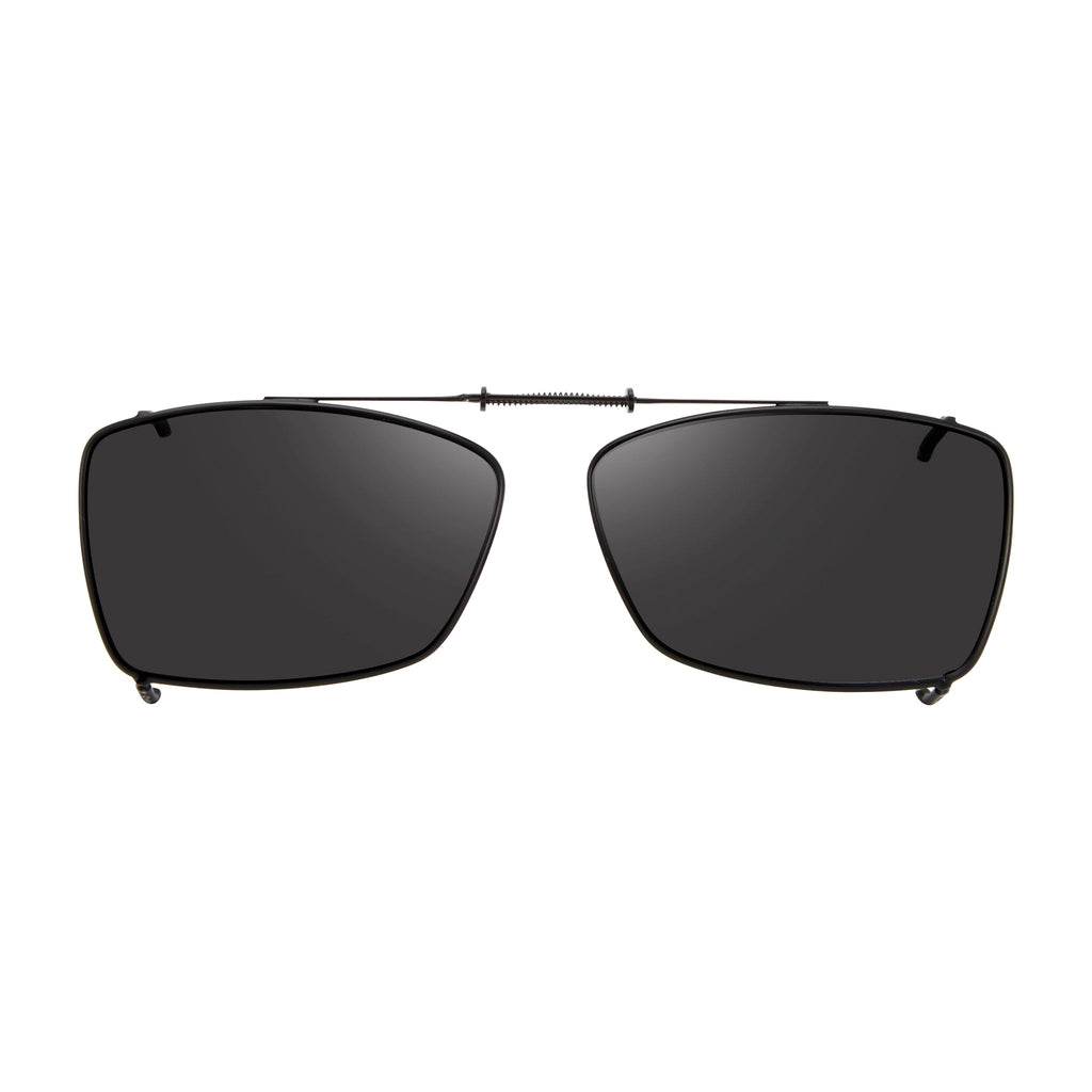 Polarized Clips Wide Rectangle (WAL) 52mm,54mm Clip-On Sunglasses