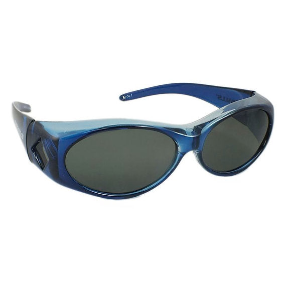 Overalls® Overalls Small Crystal Blue/Grey Polarized Sunglasses