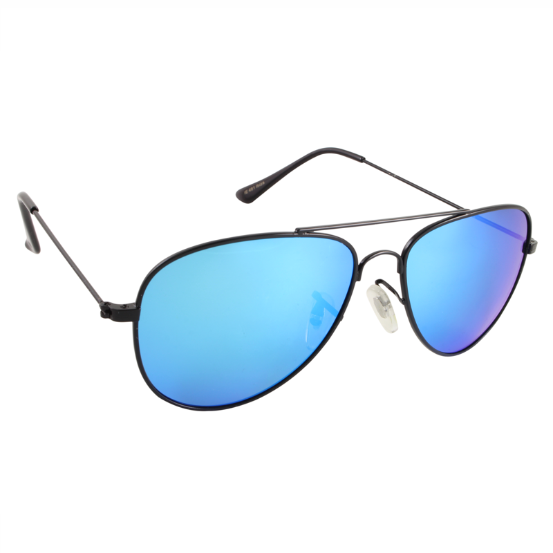 Islander Eyes® Ibiza Black / Blue Mirror Polarized Sunglasses