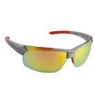 Optic Edge® Frontrunner Silver/Orange Sport Wraps