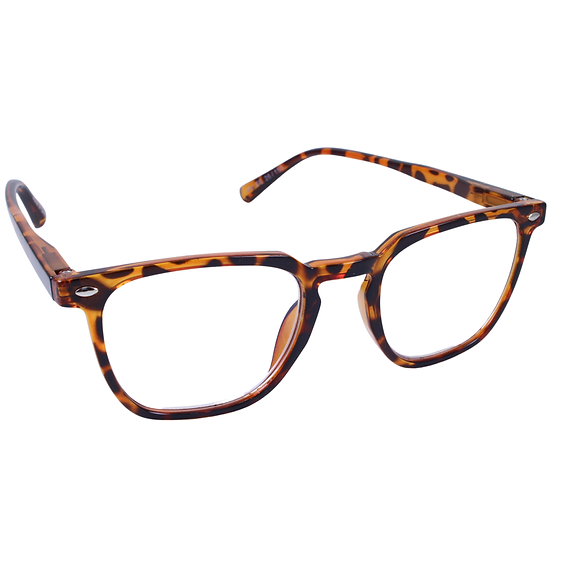 Perfect Vision® Blue Light Reader - Keyhole Tortoise / +1.25,Tortoise / +1.50,Tortoise / +1.75,Tortoise / +2.00,Tortoise / +2.50 Blue Light Reading Glasses