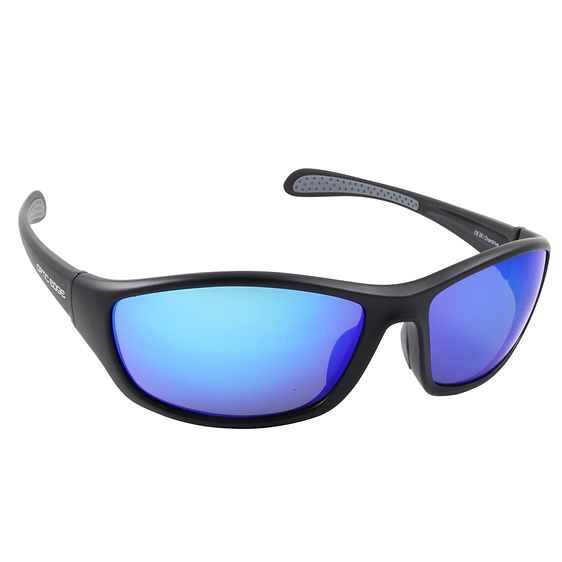 Optic Edge® Overdrive Matte Black/Blue Sport Wraps