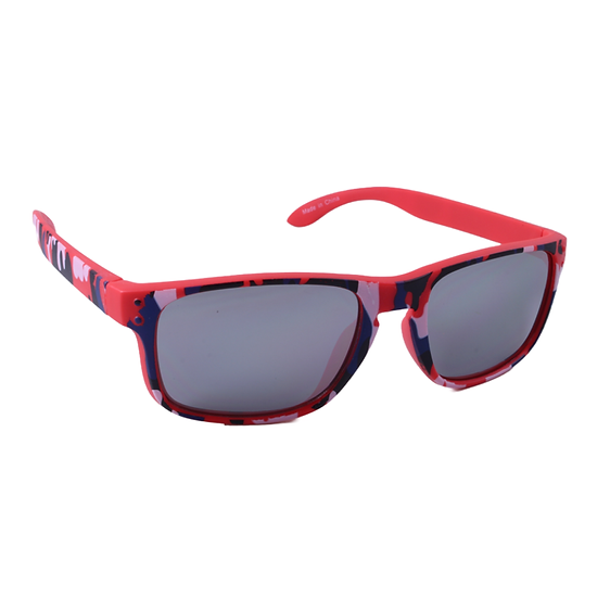 Just A Shade Smaller® Fighter Red Camo Children's Sunglasses