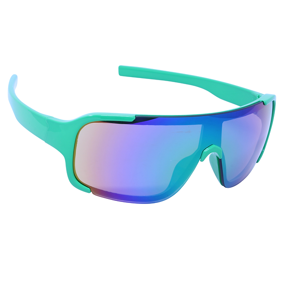 Just A Shade Smaller® Flash Green/Green Mirror Children's Sunglasses