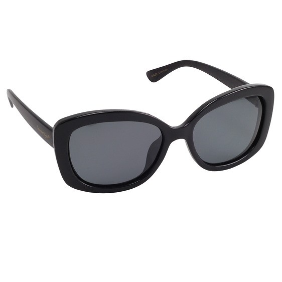 Islander Eyes® Dominica Black/Smoke Polarized Sunglasses