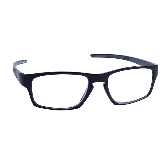 Perfect Vision® Blue Light Reader - Sport Glossy Black/Grey / +1.25,Glossy Black/Grey / +1.50,Glossy Black/Grey / +1.75,Glossy Black/Grey / +2.00,Glossy Black/Grey / +2.50 Blue Light Reading Glasses
