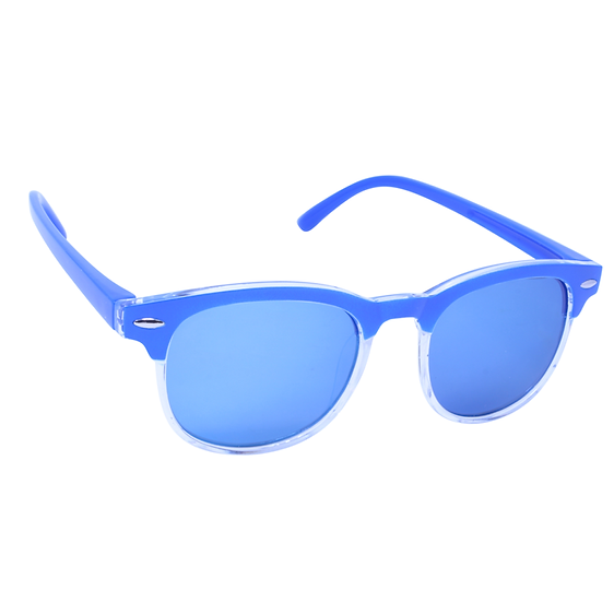 Just A Shade Smaller® Club 2.0 Royal Gradient/Blue Mirror Children's Sunglasses