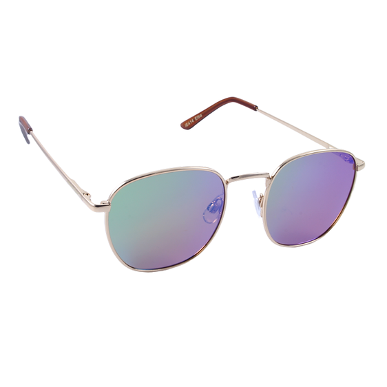 Islander Eyes® Elba Gold / Green Mirror Polarized Sunglasses