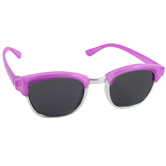 Just A Shade Smaller® Lucky Purple Children's Sunglasses