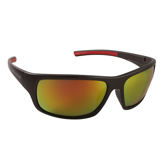 Optic Edge Stowaway Mirrored Sports Wrap Sunglasses – Cliff Weil Eyewear