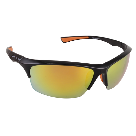 Optic Edge® Shakedown Black/Orange Sport Wraps