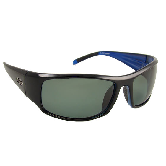 Sea Striker® Thresher Black/Solid Grey Polarized Sunglasses