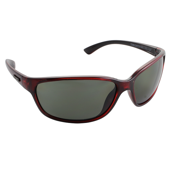 Top Deck Catch Red & Black/Grey Polarized Sunglasses