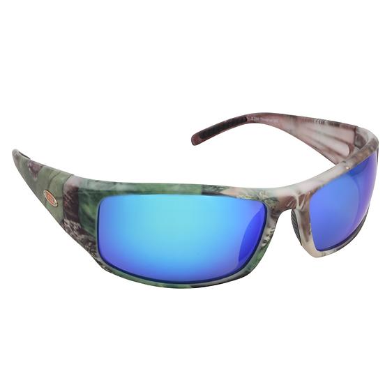 Sea Striker 29601 Thresher Sunglasses-Camo/Blue Mirror