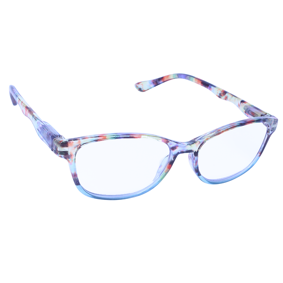 Perfect Vision® Blue Light Reader - Oval Watercolor / +1.25,Watercolor / +1.50,Watercolor / +1.75,Watercolor / +2.00,Watercolor / +2.50 Blue Light Reading Glasses