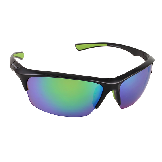 Optic Edge® Shakedown Black/Green Sport Wraps