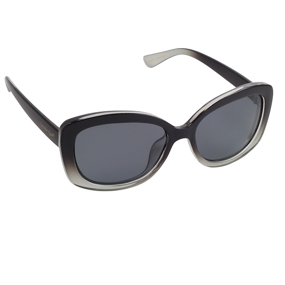 Islander Eyes® Dominica Crystal Smoke/Smoke Polarized Sunglasses